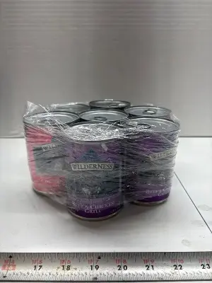 7ct Blue Buffalo Wilderness wet dog food exp:09/27