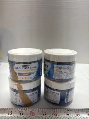 (4) Zeolite Detox gummies exp:05/27