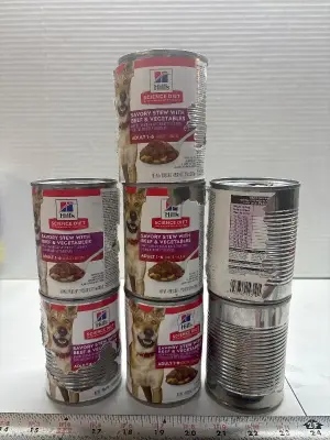 (7) Science hill dog food 1-6