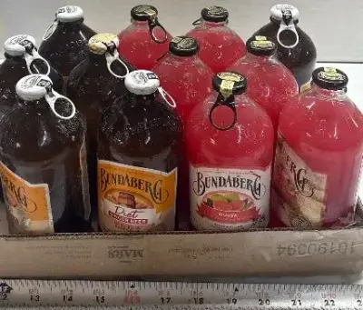 12ct Bundaberg Diet ginger beer and guava exp:05/27