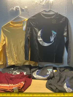 Boys long sleeve t shirts (7ct) (M)