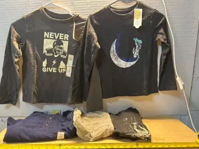 Boy long sleeve T shirts (5)(S)