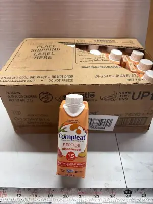 24ct Compleat peptide plant based drink exp:10/26