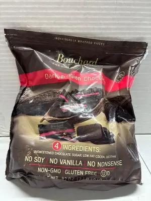 2Lb Dark Belgian Chocolate exp:08/27