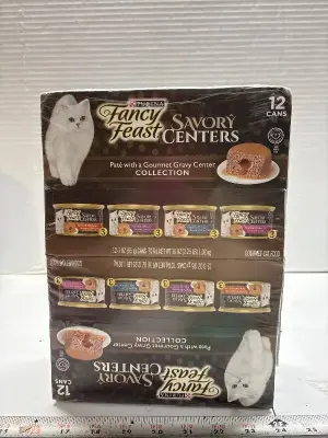 24ct Purina Fancy Feast wet cat food exp:03/27