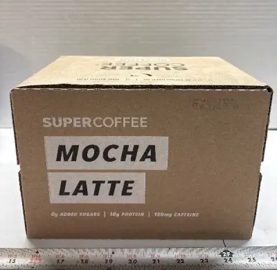 12ct SuperCoffee Mocha Latte exp:11/26
