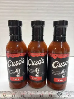 (3) Cuso’s Hot honey buffalo sauce exp:05/27