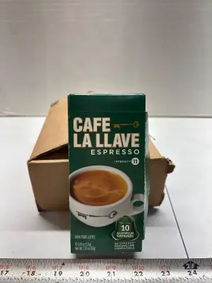 (4) 10pk Nespresso pods espresso exp:02/27