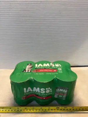 6 Classic ground dog food cans 7-27