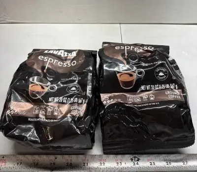 (2) Lavazza espresso exp:09/27