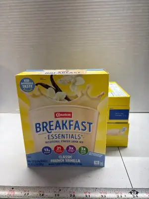 (3) 10ct Carnation breakfast Essentials French vanilla exp:06/26