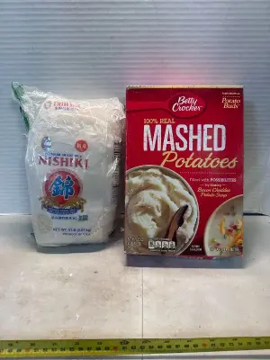 Grade rice & mashed potatoes 19-oct-26