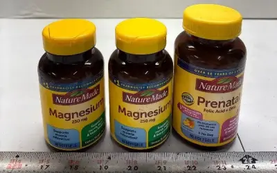 Nature made prenatal and magnesium exp:02/27