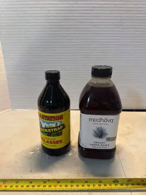 Organic amber agave molasses