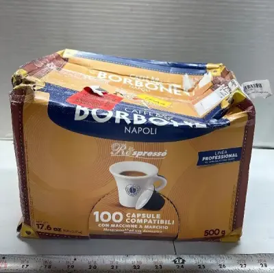 100ct Borbone nespresso pods exp:10/27