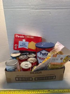 Biscuits soup mix tomato soup, whole