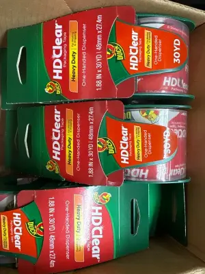 (12) HD clear packing tape