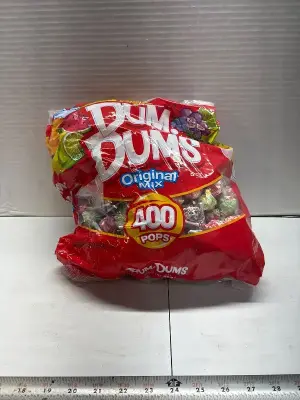 Large bag of dum dum lollipops exp:11/28