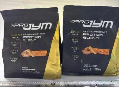 (2) 2Lb Projym protein blend exp:09/28