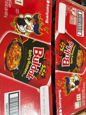 12pk Buldak spicy noodles exp:05/26