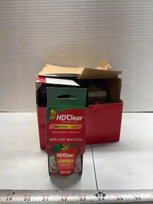 6pk Heavy duty packing tape