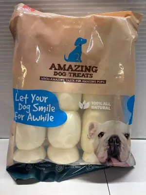 The amazing dog treats dog chews exp:12/27