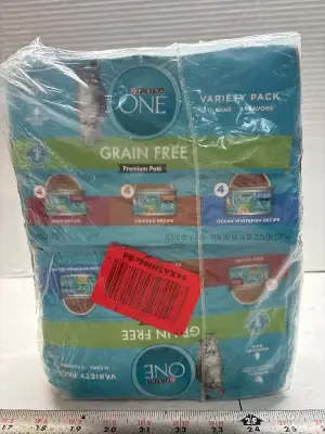 24pk Purina one wet cat food exp:09/27