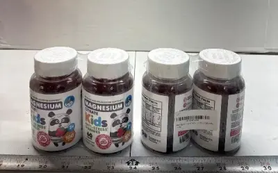 (4) 60ct Kids magnesium citrate exp:08/27