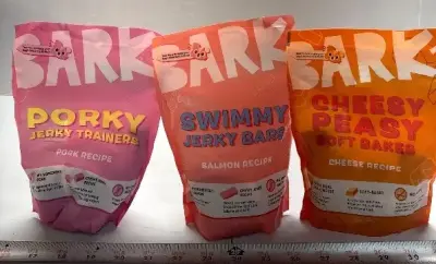 3pk bark box dog treats exp:07/26