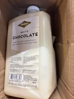 63fl oz White chocolate sauce