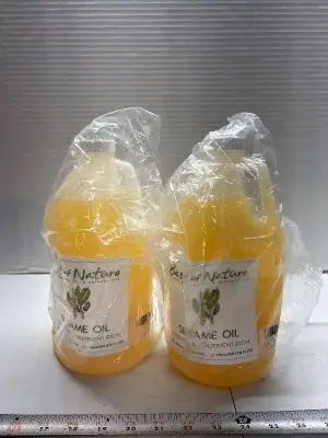 (2) 1/2 gal sesame oil