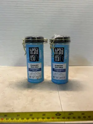 2ct tiesta tea blueberry wild child flavored sell by 5/15/2028