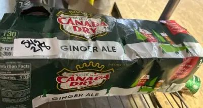 12 pack of Canada dry bb 09/26