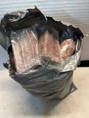 bag of various snacks