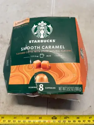 starbucks smooth caramel coffee cups