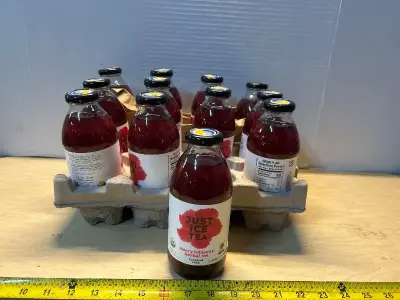 “Just ice tea” berry hibiscus tea