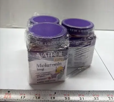 (3) 60ct 1mg melatonin exp:04/27