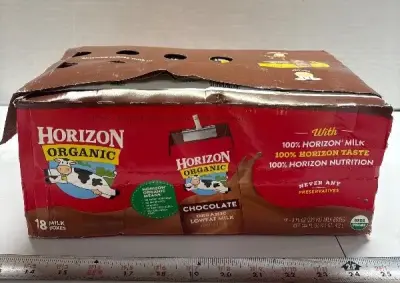 18ct Horizon Organic Chocolate milk exp:07/26