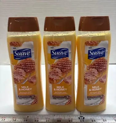 (3) Suave Milk& honey body wash