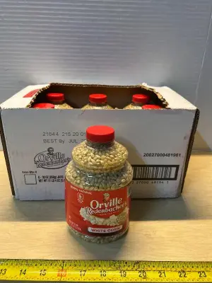 Orville redenbachers white corn popcorn