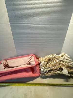 Pillow covers & laundry hamper