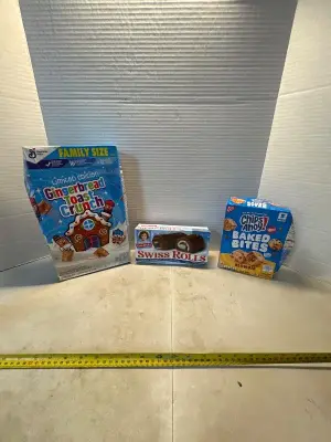 Baked bites Swiss Rolls & gingerbread