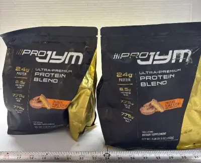 Chocolate peanut butter protein powder exp:09/27