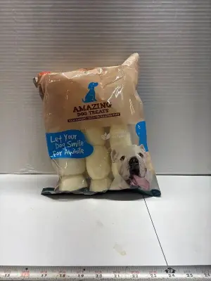 The amazing dog treat chews exp:12/27