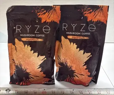 (2) Ryze Mushroom coffee exp:10/27