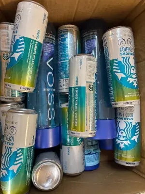 9ct Starbucks energy exp:01/26 and Voss water