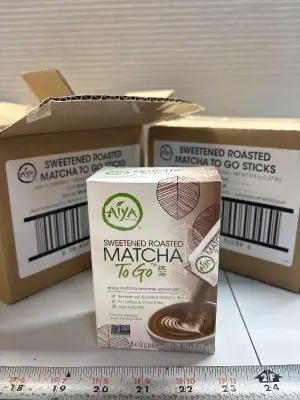 (12) 8pk roasted matcha to go sticks exp:08/26