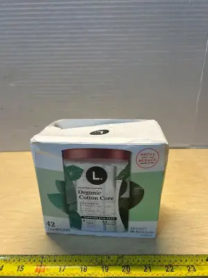 Organic cotton tampons  (42ct)