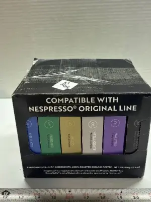 120ct Nespresso pods exp: 07/27