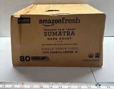 80ct Sumatra Dark roast k cups exp:01/27